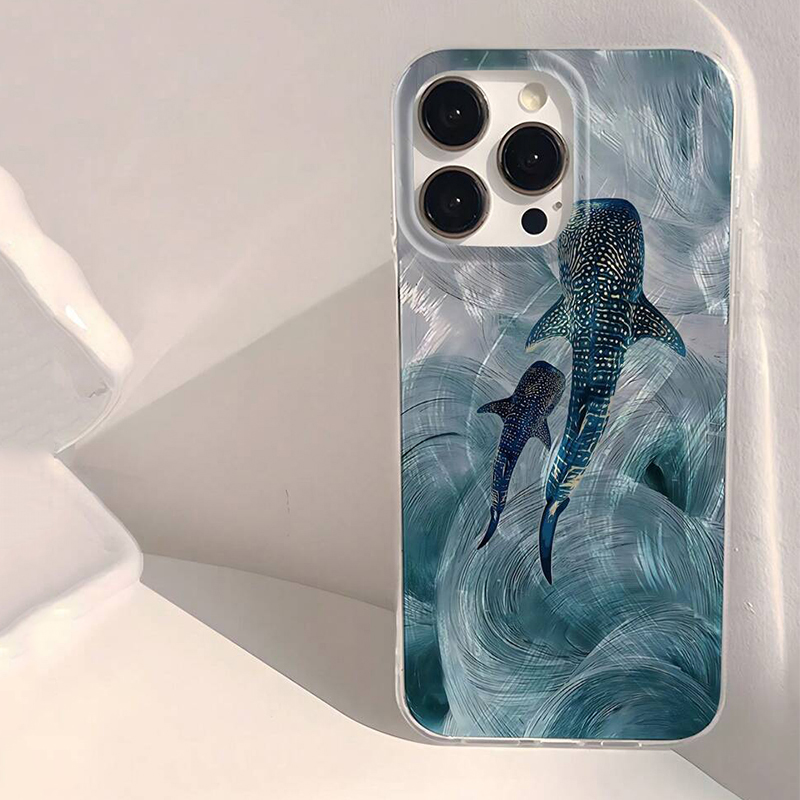 Xiaomi Redmi Note 13 - Ocean Shark Whale Design Phone Case