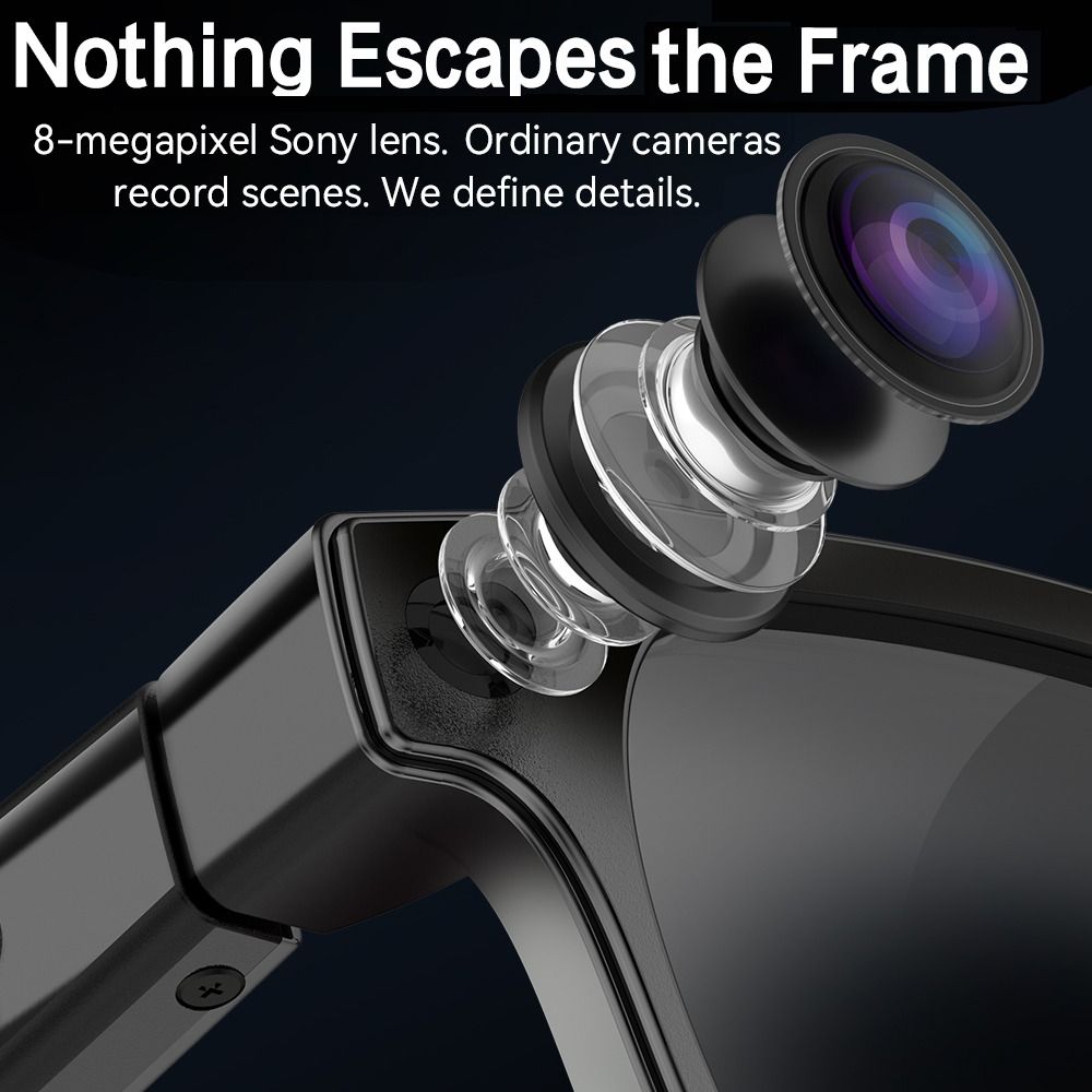 2 in 1 AI Smart Glasses HD Pho - огляд і ціна Smart Glasses Lens