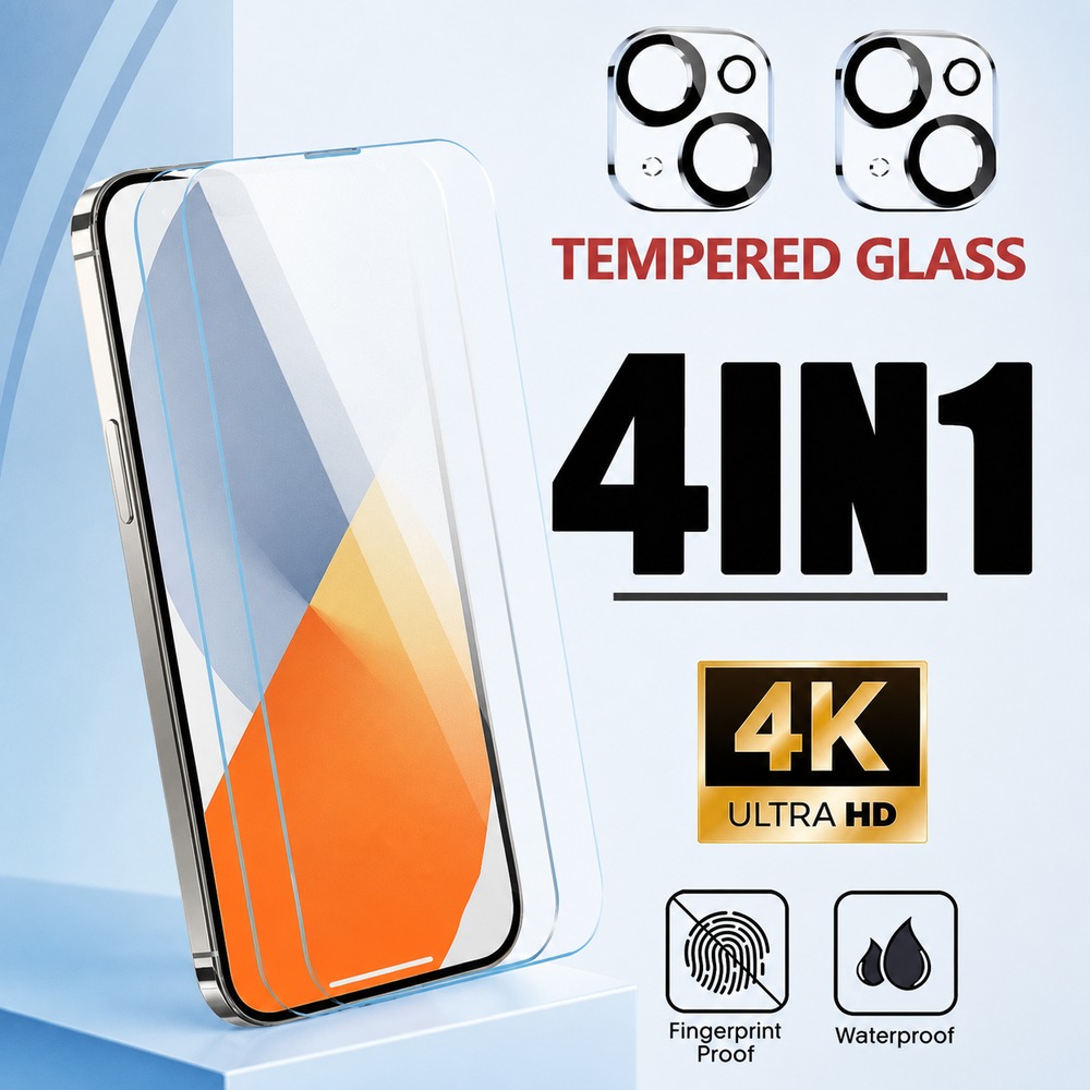 2+2PCS Tempered Glass For Real - огляд і ціна Realme Gt 6