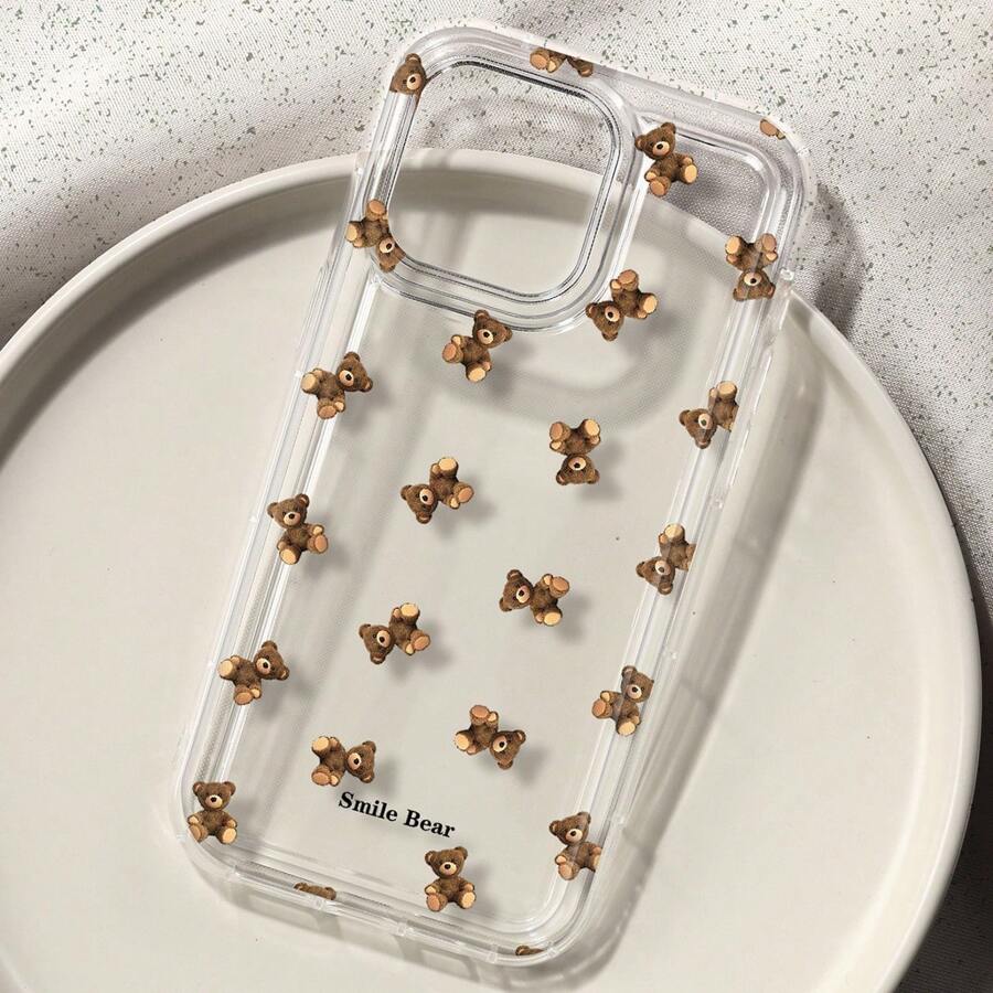 Flower Bear Print Phone Case f - огляд і ціна Apple Iphone 15