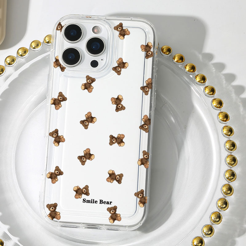 Flower Bear Print Phone Case f - огляд і ціна Apple Iphone 15