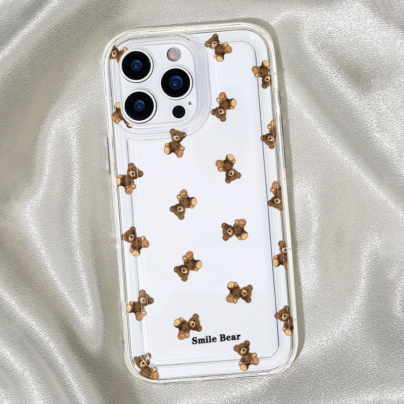 Flower Bear Print Phone Case f - огляд і ціна Apple Iphone 15