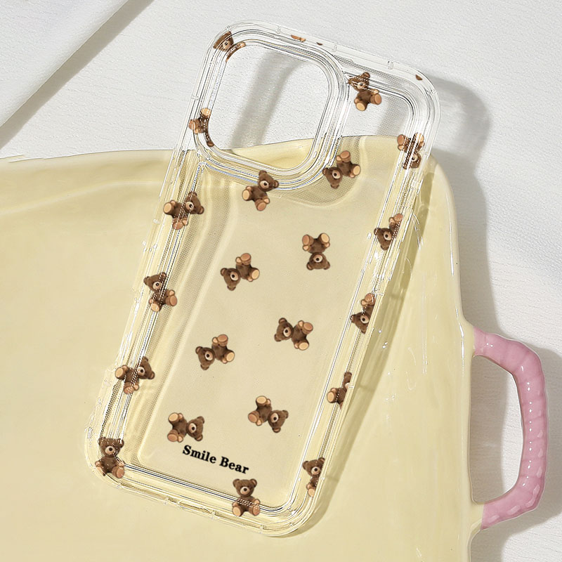 Flower Bear Print Phone Case f - огляд і ціна Apple Iphone 15