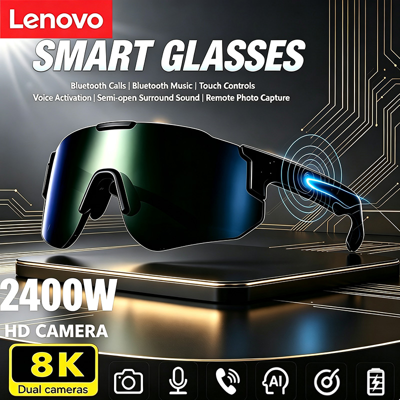 Lenovo 2400W AI Smart Cycling  - огляд і ціна Smart Glasses Lens