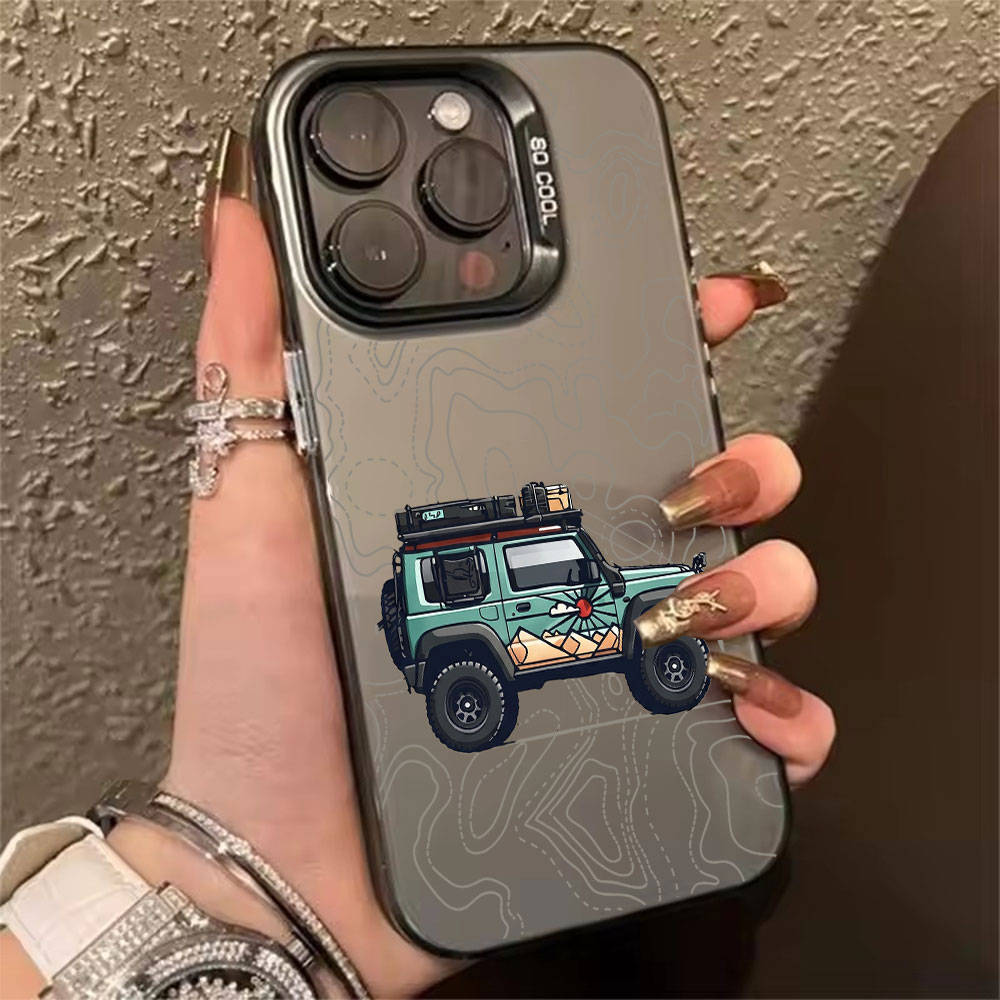 Simple Car Pattern Phone Case  - огляд і ціна Apple Iphone 15