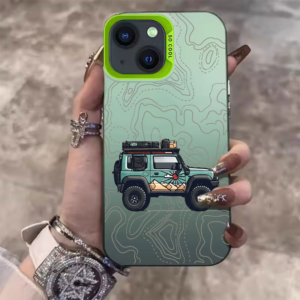 Simple Car Pattern Phone Case  - огляд і ціна Apple Iphone 15