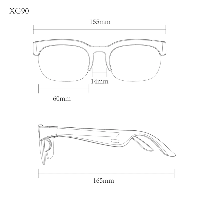 For Xiaomi 8K Smart AI Glasses - огляд і ціна Smart Glasses Lens